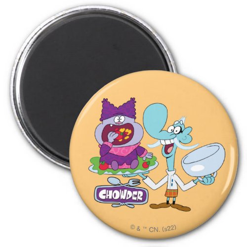 Chowder and Mung Daal Magnet