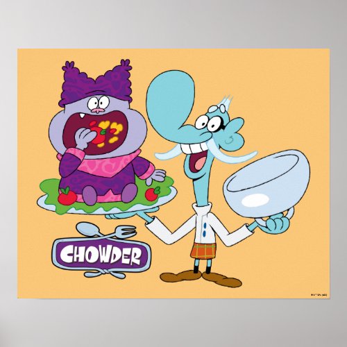 Chowder and Mung Daal Poster