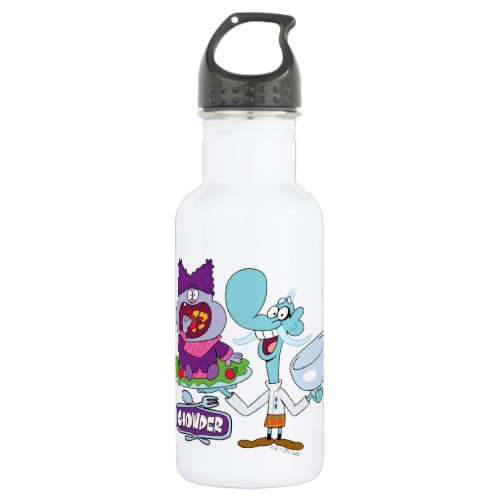 Chowder and Mung Daal Stainless Steel Water Bottle
