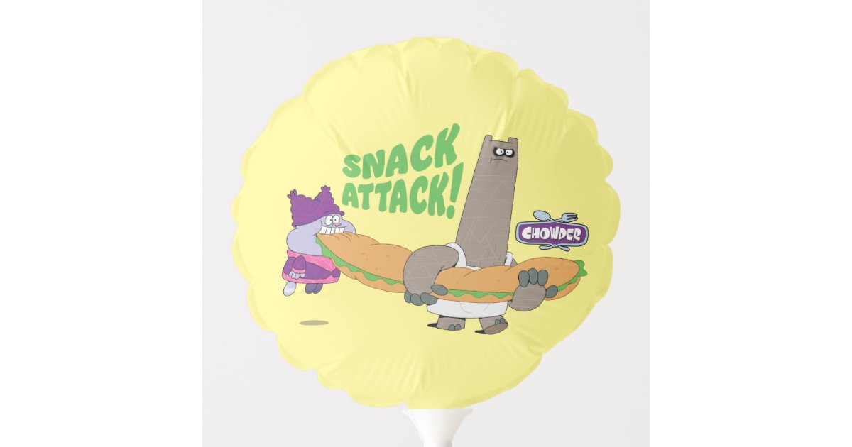 Chowder and Shnitzel Balloon Zazzle