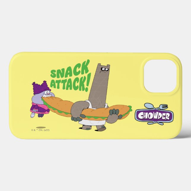 Chowder and Shnitzel Case-Mate iPhone Case (Back (Horizontal))