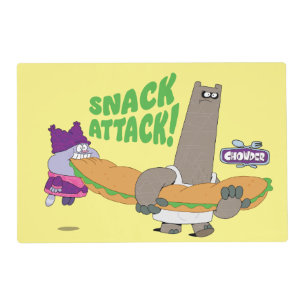 Chowder and Shnitzel Placemat