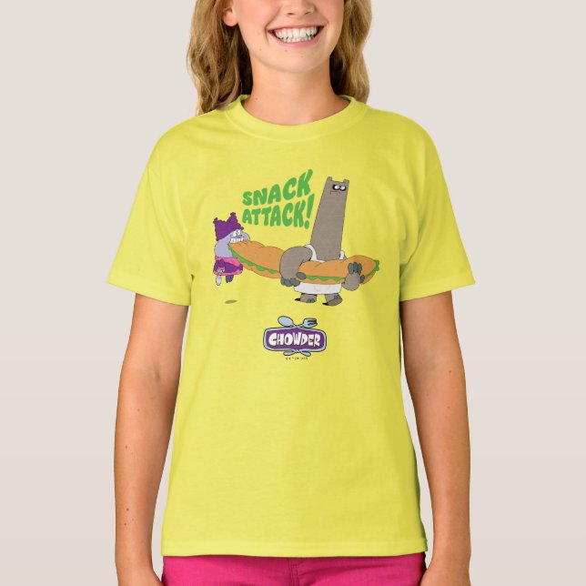 Chowder and Shnitzel T-Shirt (Front)