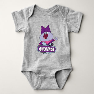Chowder Waving Baby Bodysuit