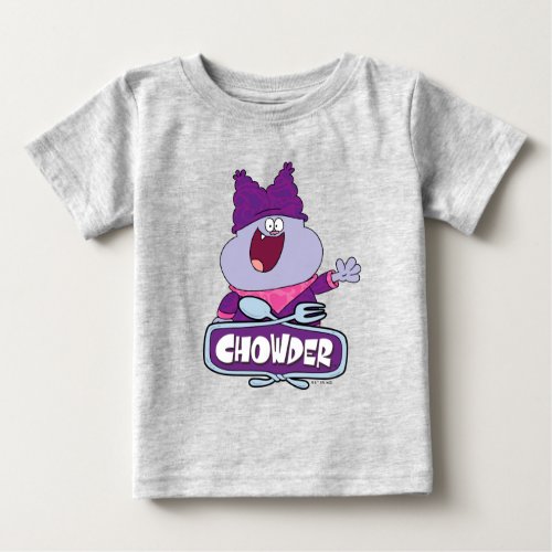 Chowder Waving Baby T_Shirt
