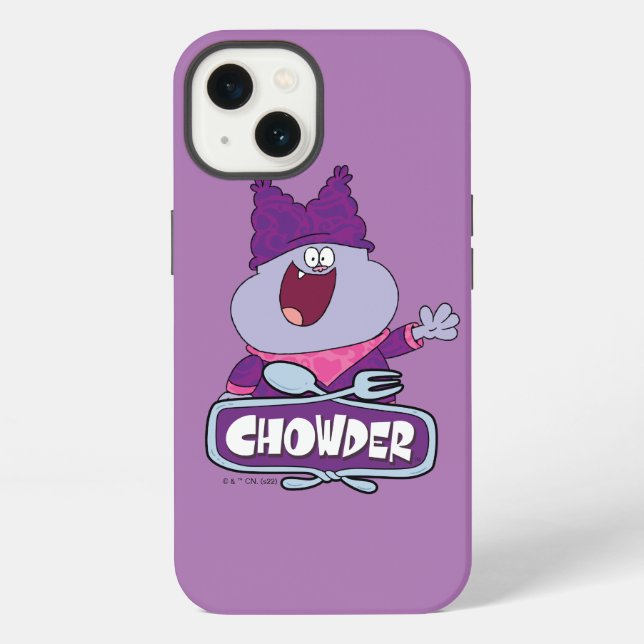 Chowder Waving Iphone Case (Back)