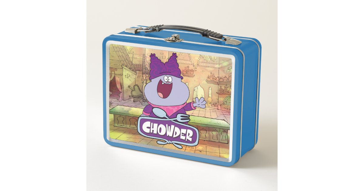 Chowder Waving Metal Lunch Box | Zazzle