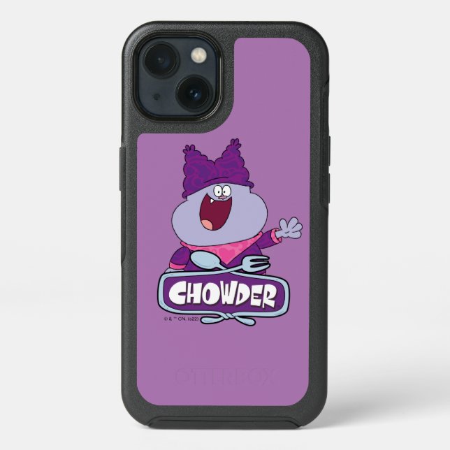 Chowder Waving Otterbox iPhone Case (Back)
