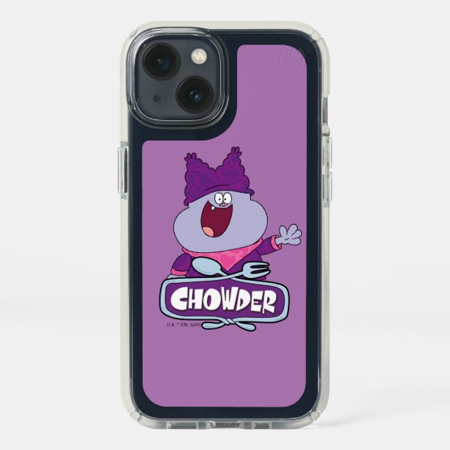 Chowder Waving Speck iPhone 13 Case (Front)