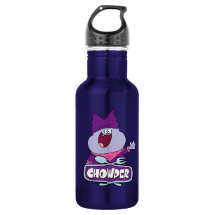 Chowder Waving Stainless Steel Water Bottle