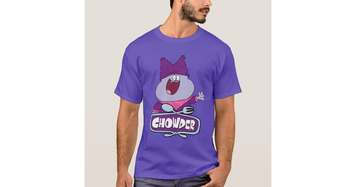 Chowder Waving TShirt Zazzle