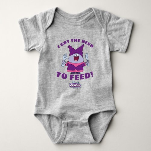Chowder With Fork and Knife Baby Bodysuit