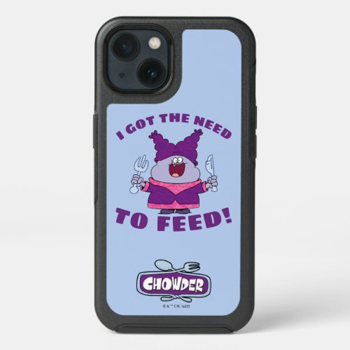 Chowder With Fork and Knife iPhone 13 Case