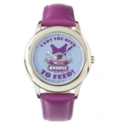 Chowder With Fork and Knife Watch