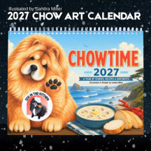 CHOWTIME 2027 • LARGE • Chow Art • Sandra Miller