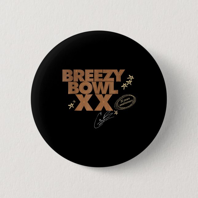 Chris Breezy Xx 2025  Button (Front)