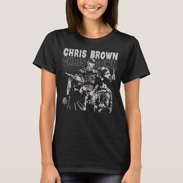 Chris Brown Bootleg B& T-Shirt (Front)