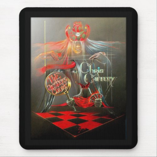 Chris Caffery Jester Art Mouse Pad