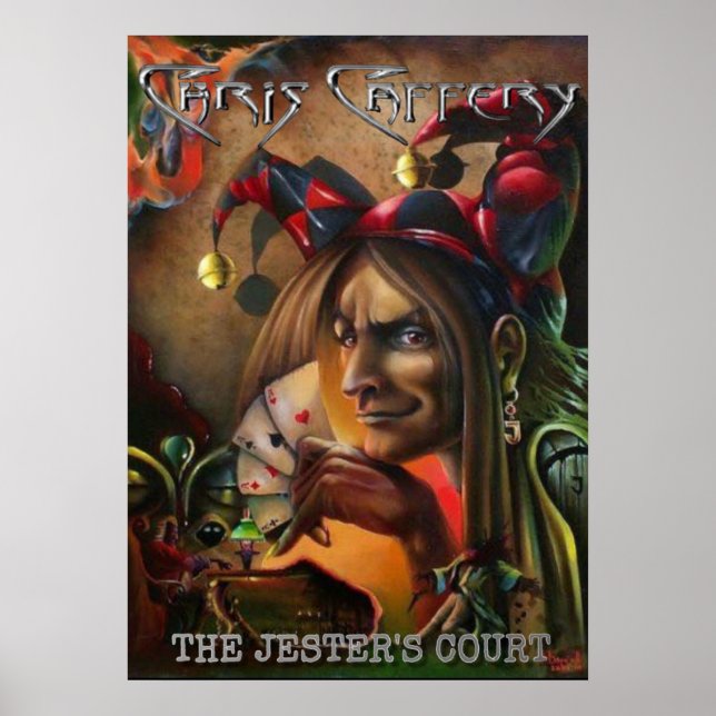 Chris Caffery - The Jester's Court Poster 20"x28' (Front)