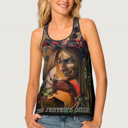 Chris Caffery _ The Jesters Court Womens  Tank Top