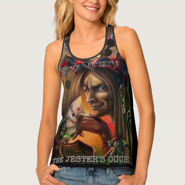 Chris Caffery - The Jester's Court Women's  Tank Top (Front)