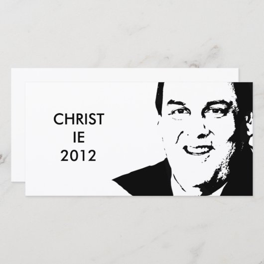 CHRIS CHRISTIE (Front/Back)