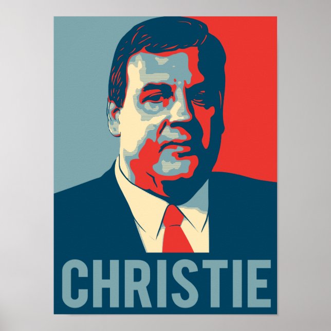 Chris Christie Hope Poster (Front)