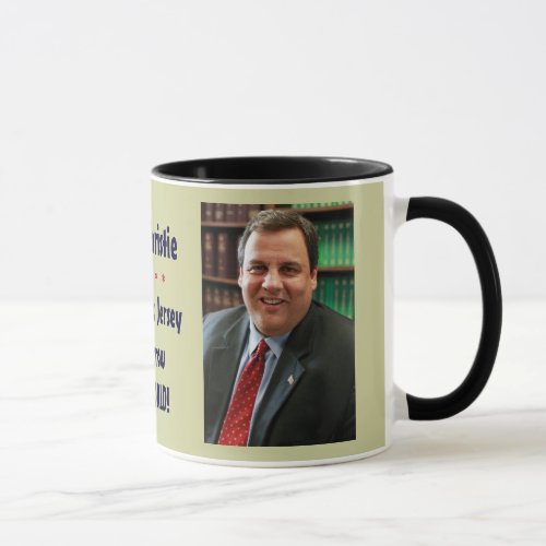 Chris Christie Today New Jersey Mug