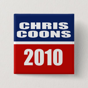 CHRIS COONS FOR SENATE BUTTON