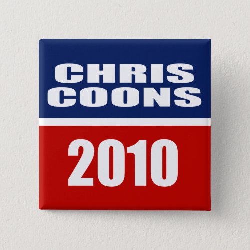 CHRIS COONS FOR SENATE BUTTON