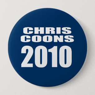 CHRIS COONS FOR SENATE PINBACK BUTTON