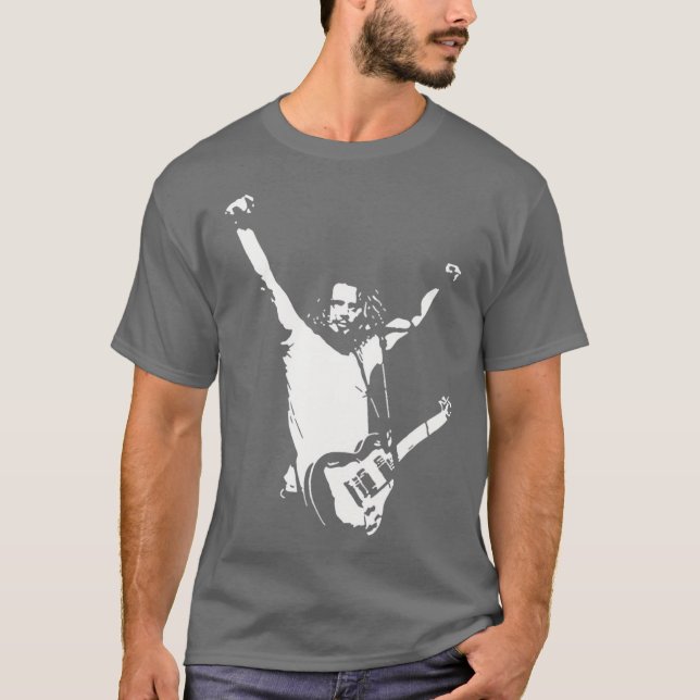 Chris Cornell famous singer funny T-Shirt (Front)