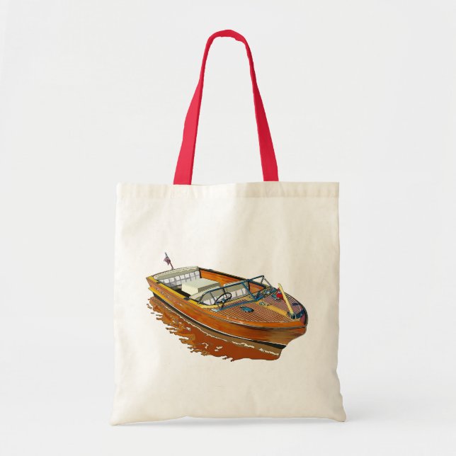 Chris Craft Continental Tote Bag (Front)