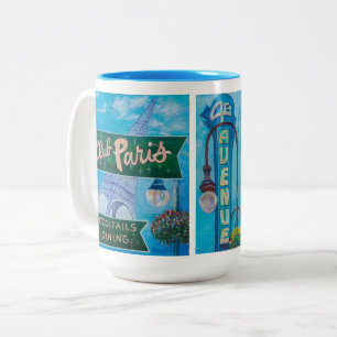 chris & Dee  4th Ave. / Girdwood / Club Paris mug