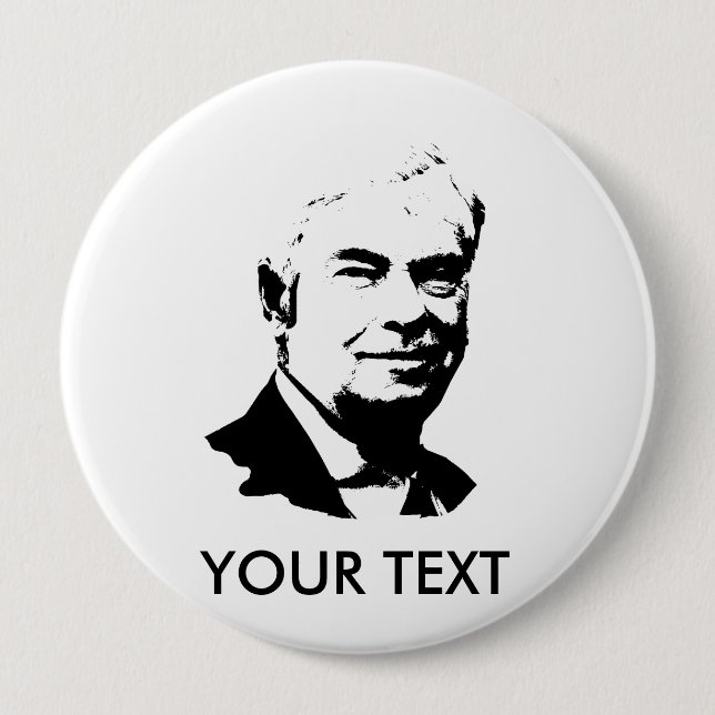 Chris Dodd Button (Front)