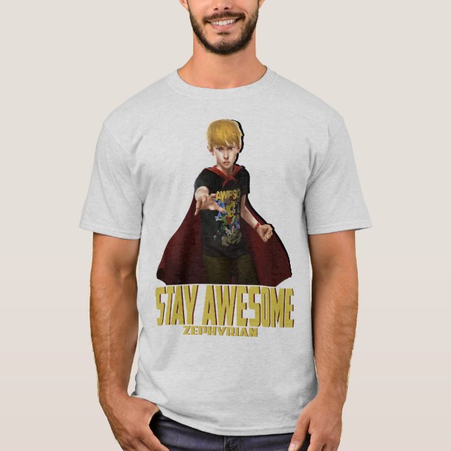 Chris From The Adventures of Captain Spirit T-Shirt (Front)