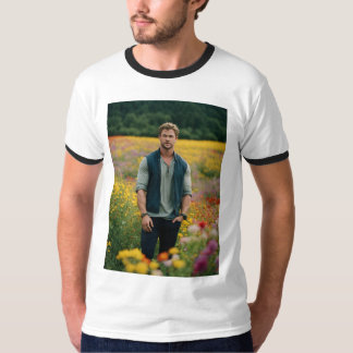 Chris Hemsworth Signature Embroidered Men's Basic T-Shirt