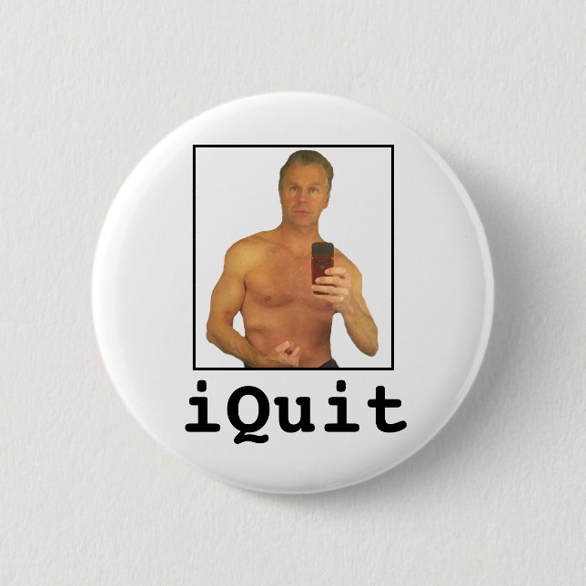 Chris Lee: iQuit Button (Front)