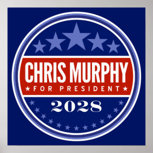 Chris Murphy for President 2028 Poster