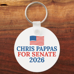 Chris Pappas for Senate 2026 Election Keychain