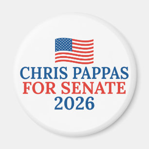 Chris Pappas for Senate 2026 Election Magnet