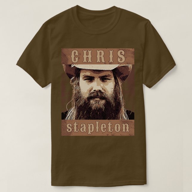 Chris Stapleton T-Shirt (Design Front)
