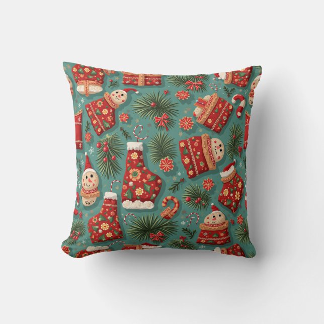 chrismas cushion (Front)