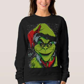 Chrismas grinch sweat-shirt for women sweatshirt