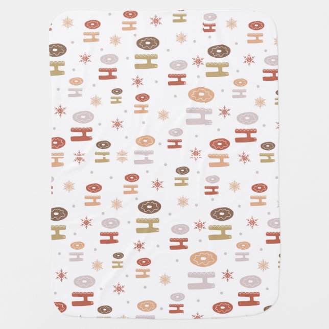 chrismas halloween baby blanket  (Front)