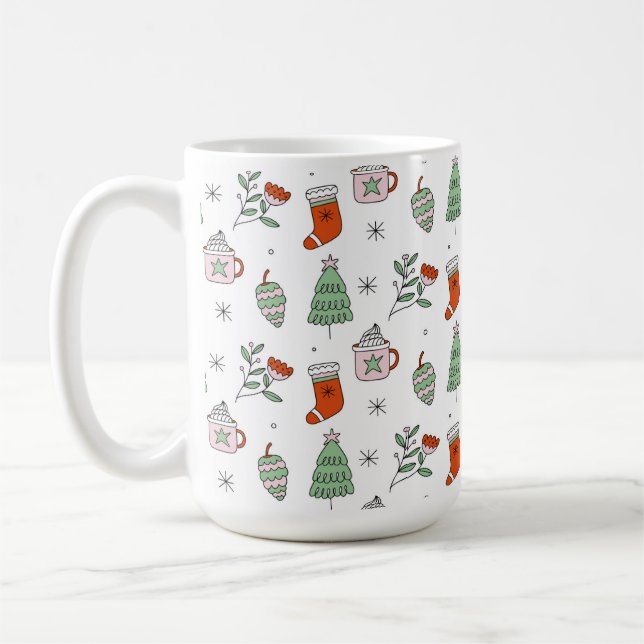 chrismas holiday mug (Left)