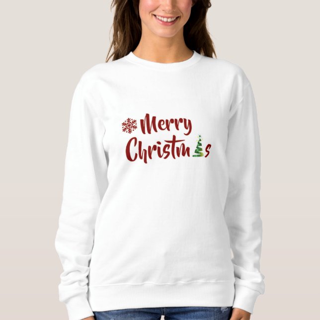 chrismas sweatshirt (Front)
