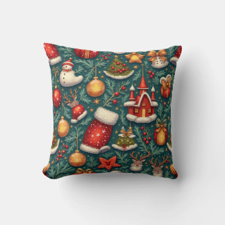 Chrismas throw pillow