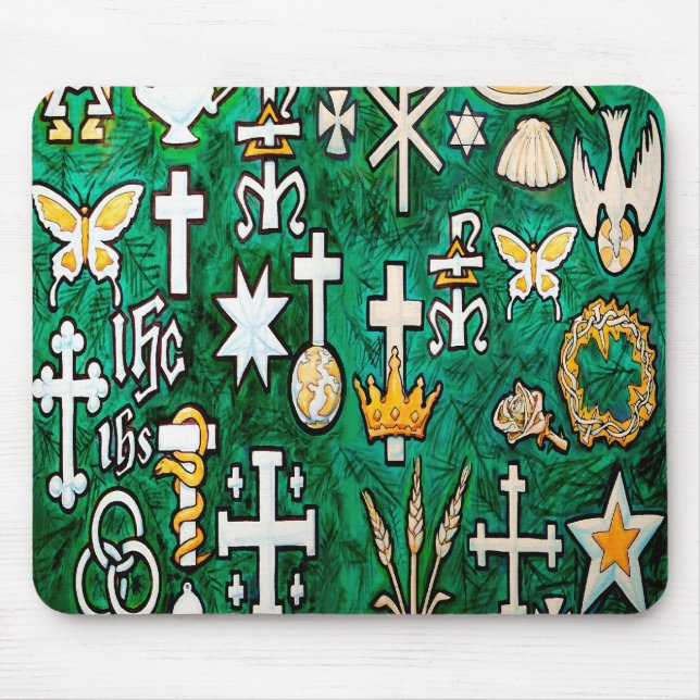 Chrismons Mouse Pad (Front)