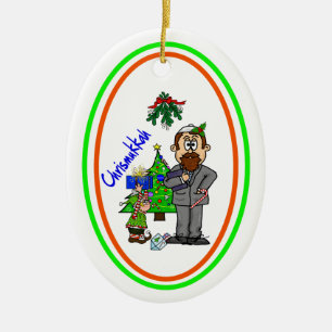 Chrismukkah Family Ornament